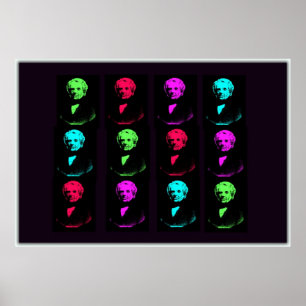 Poster Colagem de Mobius