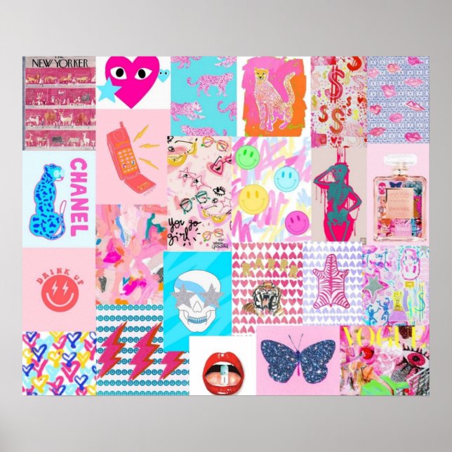 Poster colagem de pré-disquete (Frente)