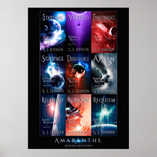 Poster Colagem do Cobrir Aurora Rhapsody (20x28)