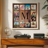 Colagem Fotográfica Personalizada da Família Madei