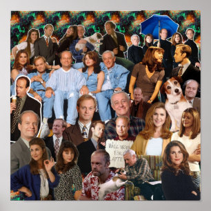 Poster colagem frasier