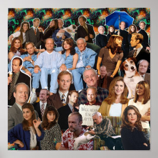 Poster colagem frasier