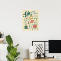 Colagem Gráfica em Aquarela THE SHIRE™