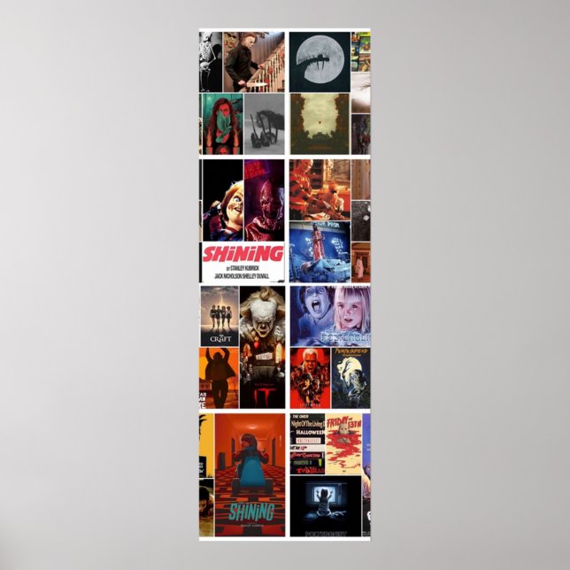 Poster Colagem horrorosa (Frente)