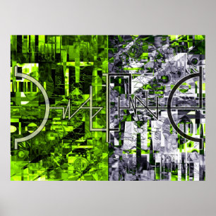 Póster Colagem Indefinable 3 da ilustração