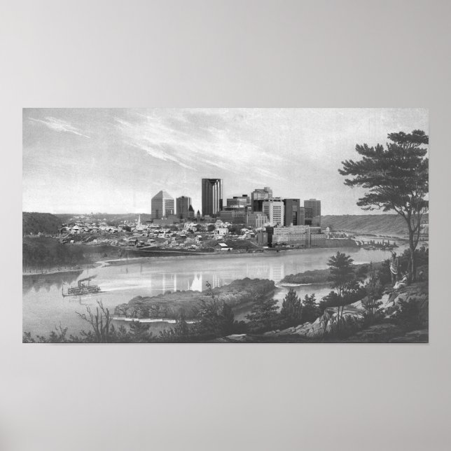 Póster Colagem Paul de 3 diferentes eras (Frente)