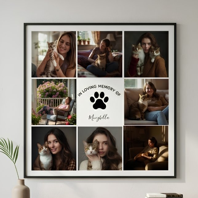 Poster Colagem Personalizada de Animais de Estimação em M (Criador carregado)