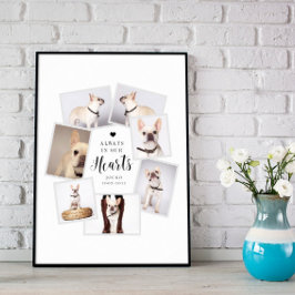 Poster Colagem Personalizada de Múltiplas Fotos de Memori