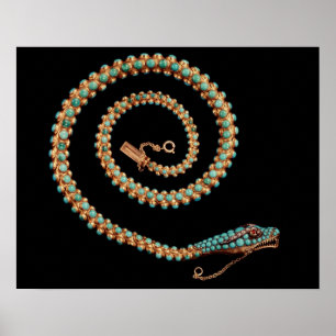 Poster Colar do cobra, 1844