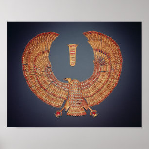 Póster Colar sob a forma da deusa do abutre