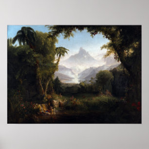 Poster Cole de Thomas o Jardim do Éden