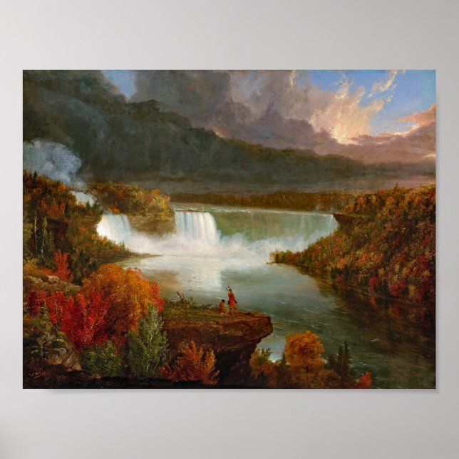 Poster Cole Niagara Falls Painting (Frente)