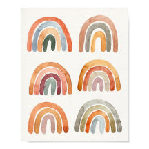 Coleção Arco-Íris Modern Boho