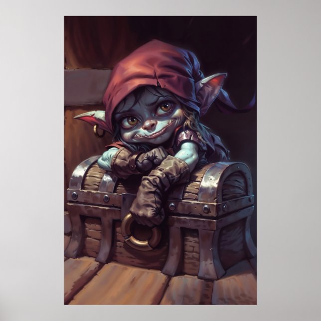 Poster Coleção de Arte Fantasia nº 6 (Frente)