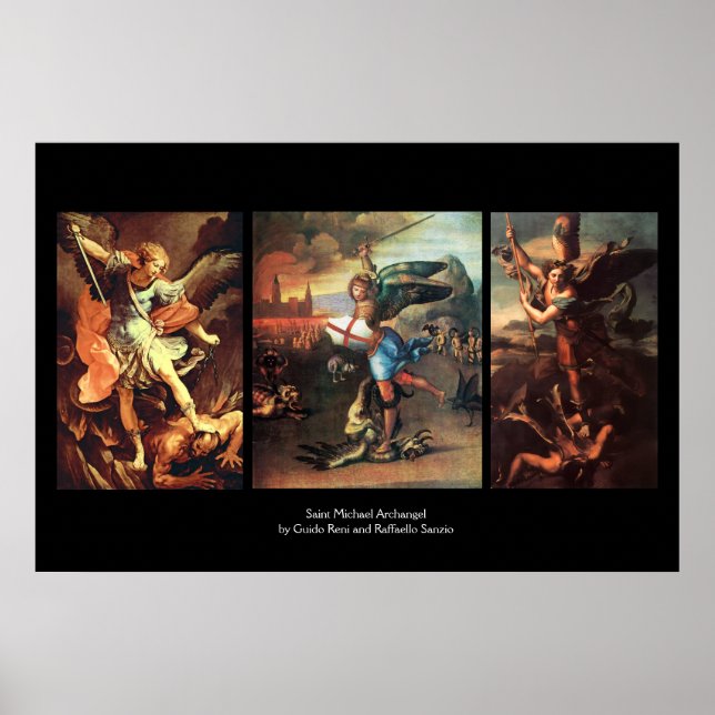Poster Coleção de Belas Artes SÃO MIGUEL O ARCANJO (Frente)