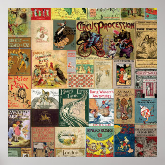 POSTER COLEÇÃO DE BOOKCOVERS DE COBRIR DO LIVRO JSBC2 COL