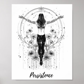 Poster Coleção de Estilo de Vida de Mantra Zen e Meditaçã