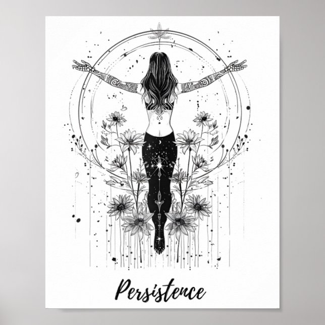 Poster Coleção de Estilo de Vida de Mantra Zen e Meditaçã (Frente)
