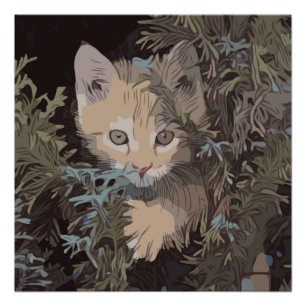 Póster Coleção de Gatos Cons 3