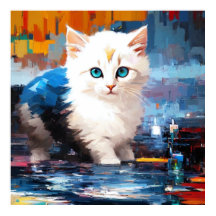 Coleção de gatos em forma de gato: