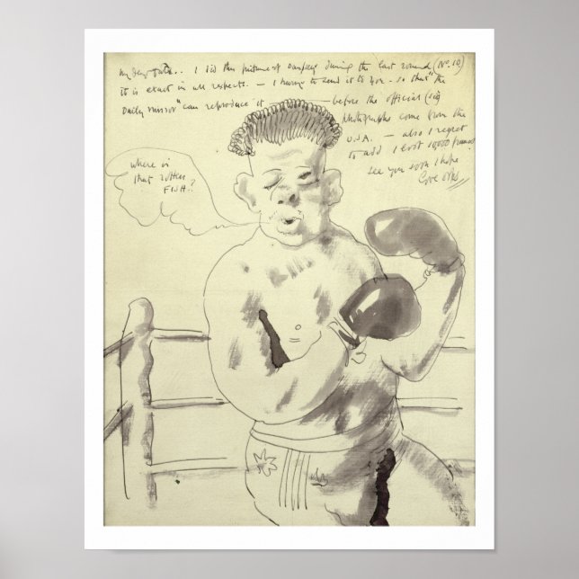 Poster Coleção de Oito Letras Ilustradas a seu F (Frente)