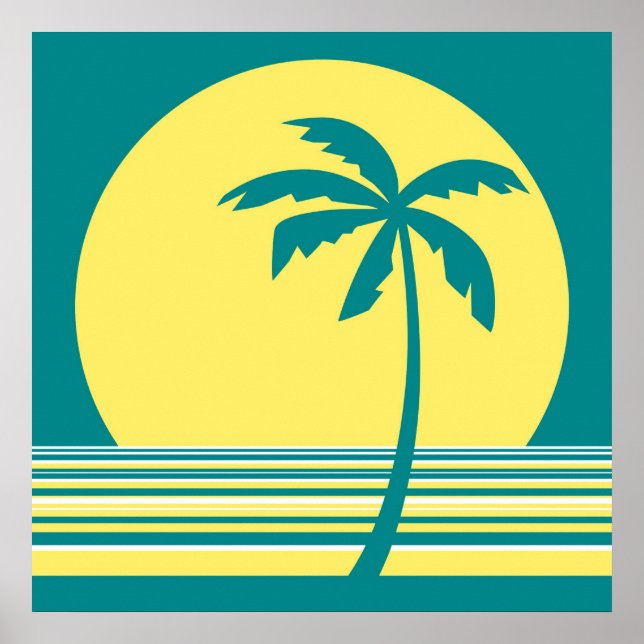 Póster coleção de palmas (Frente)