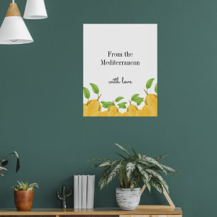 Poster Coleção Lemon Bloom