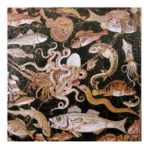 COLEÇÃO POMPEII/OCEANO - CENA DA VIDA MARÍTIMA