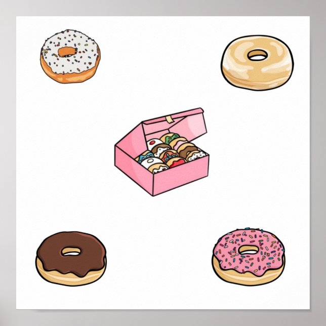 Poster coleção Rosquinha (Frente)