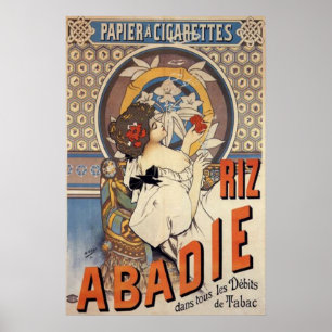 Póster coleção velha da propaganda, vintage, fumando
