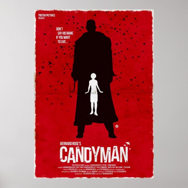 Poster Coleção Vermelha Candyman (Frente)