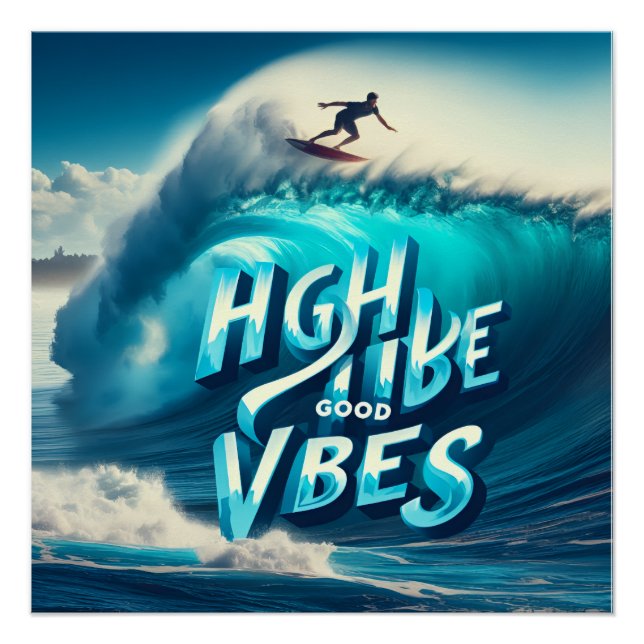 Póster Coleção Waves & Wanderlust (Frente)
