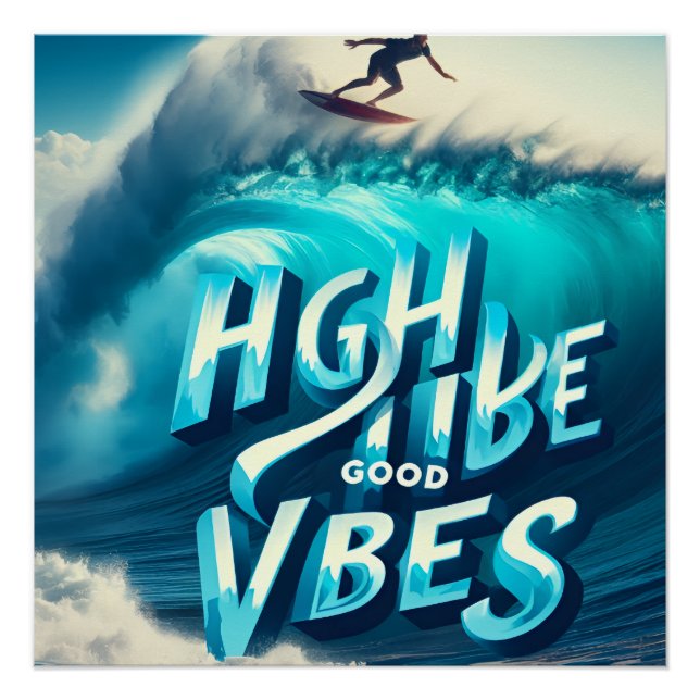 Póster Coleção Waves & Wanderlust (Frente)