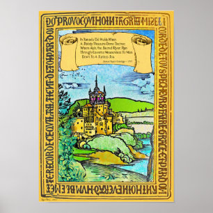 Póster Coleridge e Dürer em Xanadu