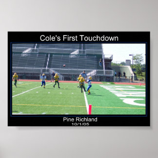 Póster Cole's First TD