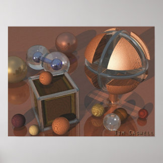 Póster Coleta de Esferas