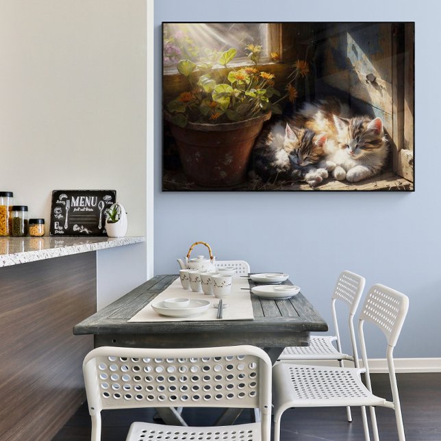 Poster Coletes de guardanapos na pintura de óleo com cobe (Criador carregado)