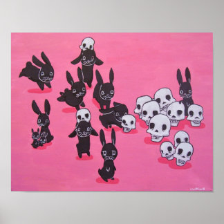 Póster Coletor de crânio