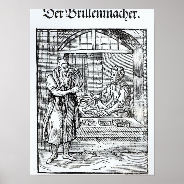 Póster Coletor de Óculos (Frente)