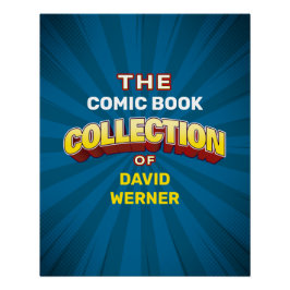 Póster Coletor Personalizado Único