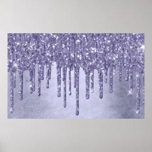 Poster Coletor Roxo Altura de Lavanda Chic