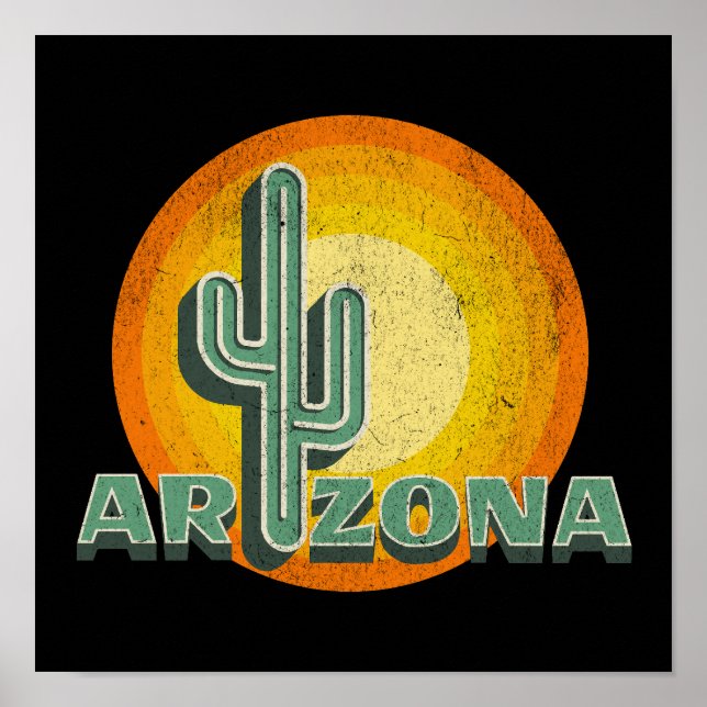 Poster Coletor solar com Arizona (Frente)