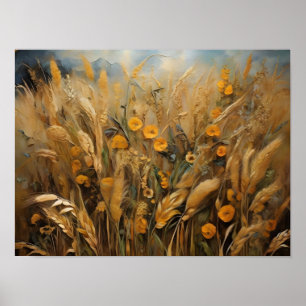 Poster Colheita de ouros: Uma Sinfonia da Natureza