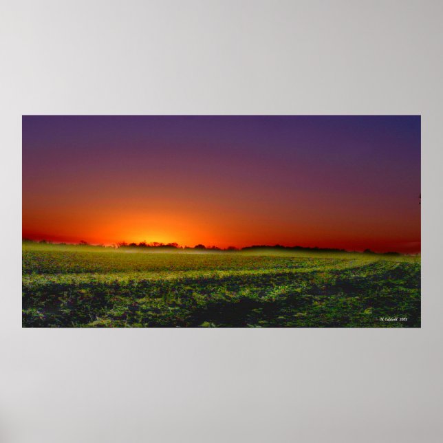 Poster Colheita Galáctica (Frente)