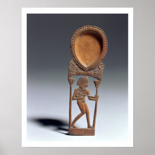 Póster Colher cosmética com uma figura de um lutenist, K