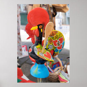 Póster Colher de descanso para frango incomum