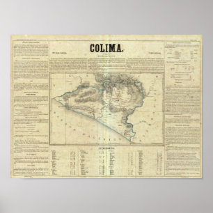 Póster Colima, México