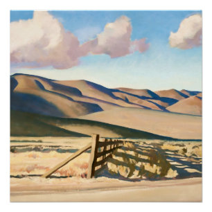 Póster “Colinas de Nevada” por Maynard Dixon