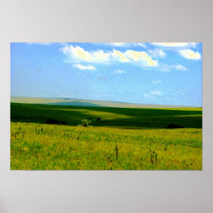 Póster Colinas do sílex de Kansas