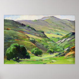 Poster Colinas - Inverno de Laguna Canyon